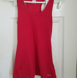 Nike red tank XS